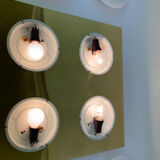 Wall lamp by Rolf Krüger for Heinz Neuhaus Leuchten, 1970s