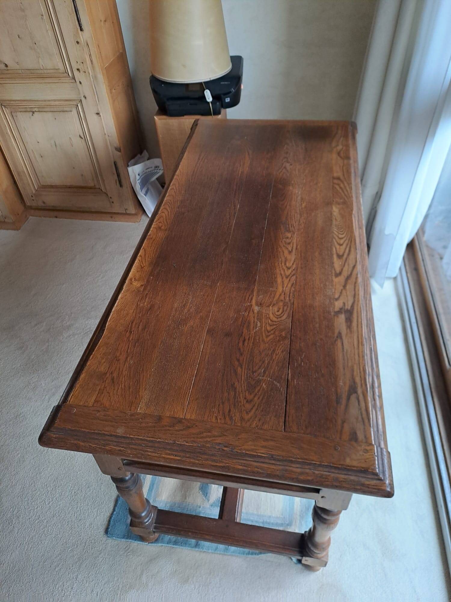 Oak desk