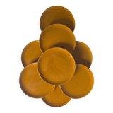 Set of 8 ceramic plates from Vallauris