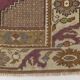 3x11 Plum & Beige Oriental Persian Runner Rug, 78x332Cm