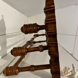 Old wooden towel rack