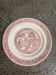 Iron earth cake dish, willow, hamage moulin des loups, north, old
