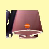 Set of 2 retro pink/purple vases made in denmark | fn art denmark ceramic pottery vases