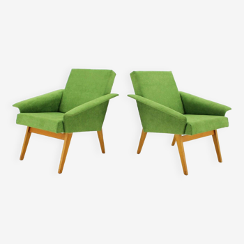 Pair of lounge chairs Czechoslovakia 1960s