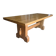 Monastery table in oak