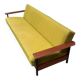 Scandinavian daybed sofa from the 60s Danish design convertible teak