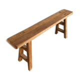Beautiful wooden sturdy bench