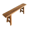 Beautiful wooden sturdy bench