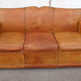 Sofa club leather mustache