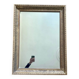 Large gilded wood mirror