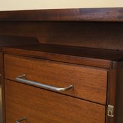 Teak Desk by Jensen & Valeur for Munch, Denmark, 1960s