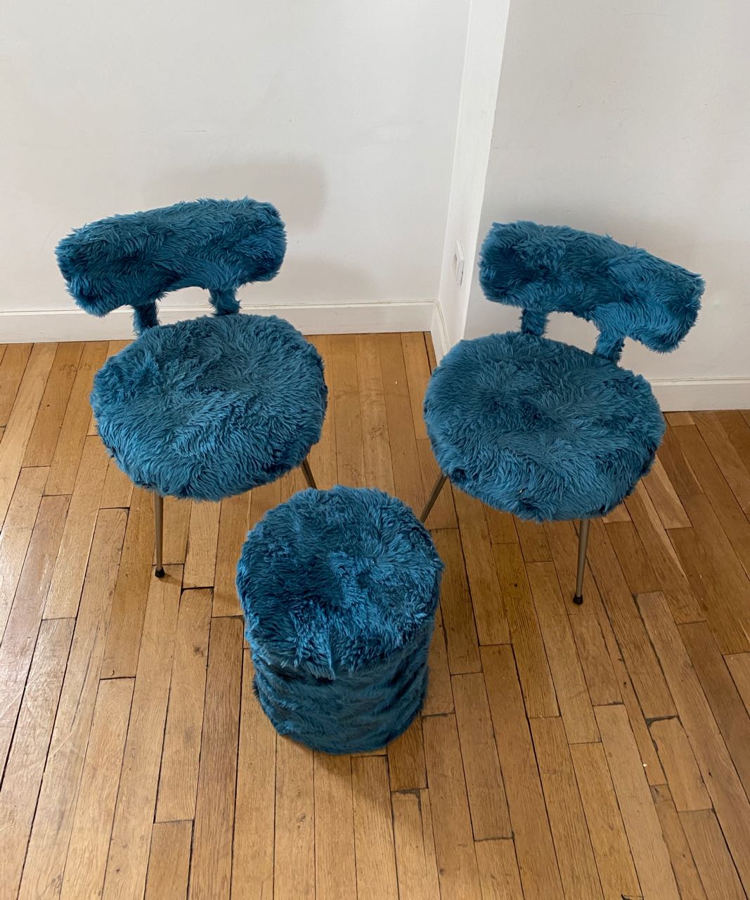 Pelfran-type "moumoute" set