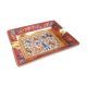 Hermes - Paris - Porcelain ashtray Hunting in India - red / gold