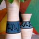W vase duo.  Germay 50s