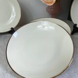 Six Bavaria porcelain soup plates