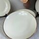 Six Bavaria porcelain soup plates