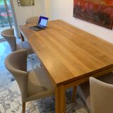 Table in solid chene nordic style