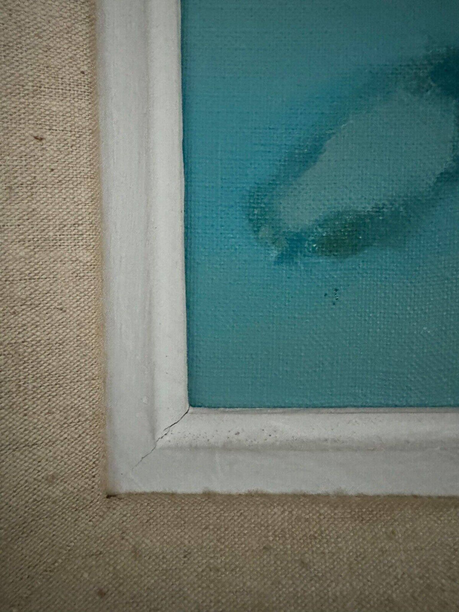 Huile sur toile nature morte XXe par B. Jyren