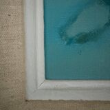 Oil on canvas still life 20th century by B. Jyren