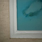 Huile sur toile nature morte XXe par B. Jyren