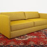 Yellow sofa, Scandinavian design, 00s