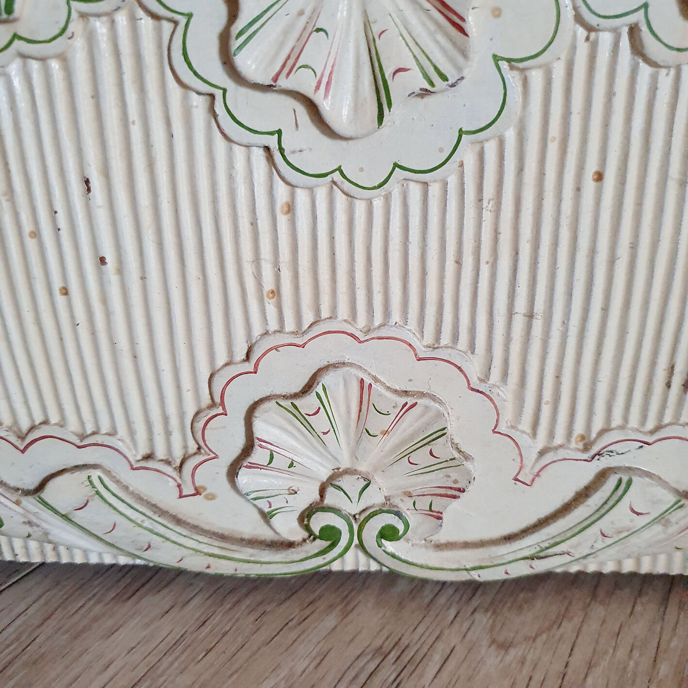 Wood and fabric screen