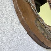 Brutalist handcrafted mirror "horse"