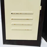 Pair of locker cabinets 70s