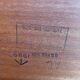 Table basse en bois vintage