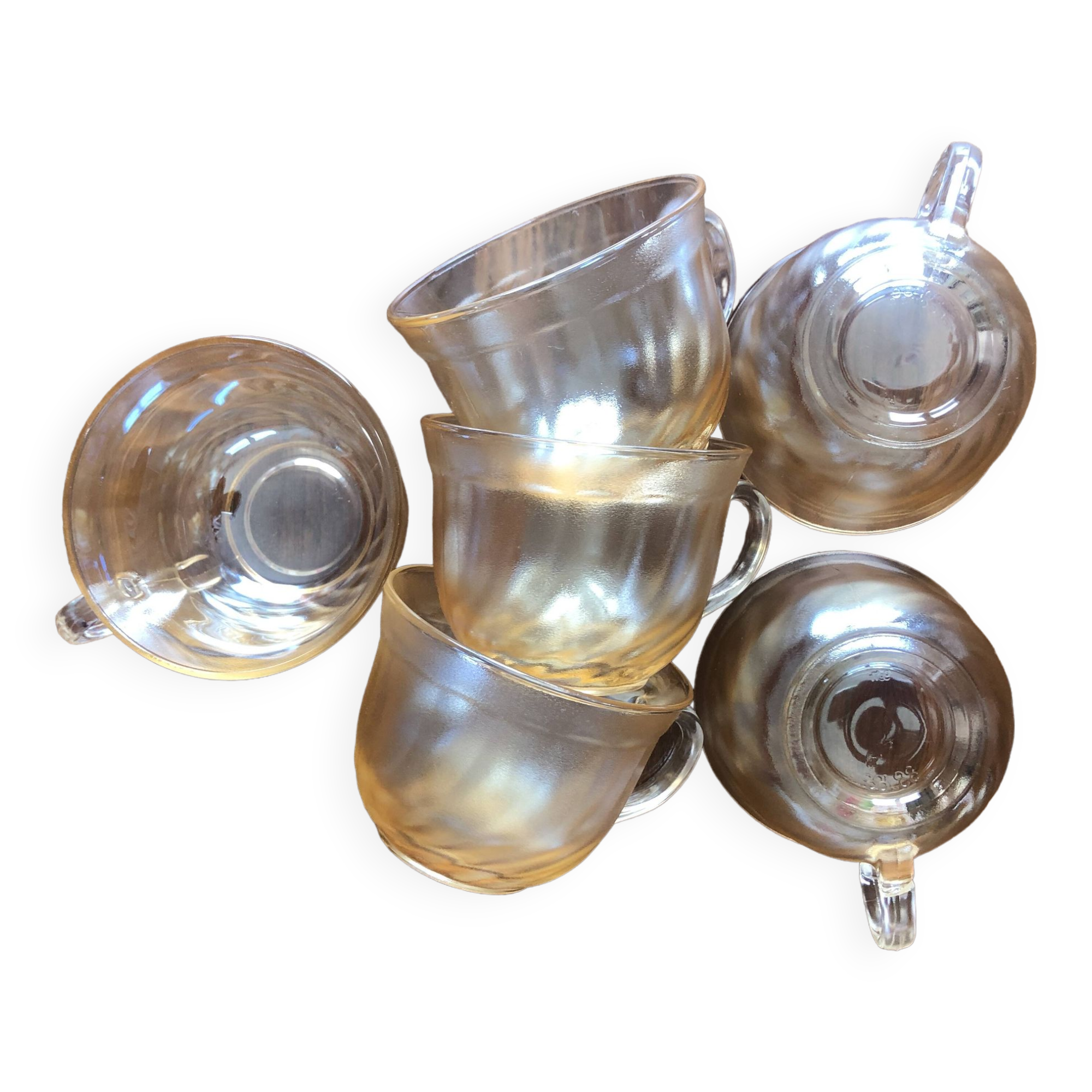 Lot de 6 tasses Arcoroc 60/70