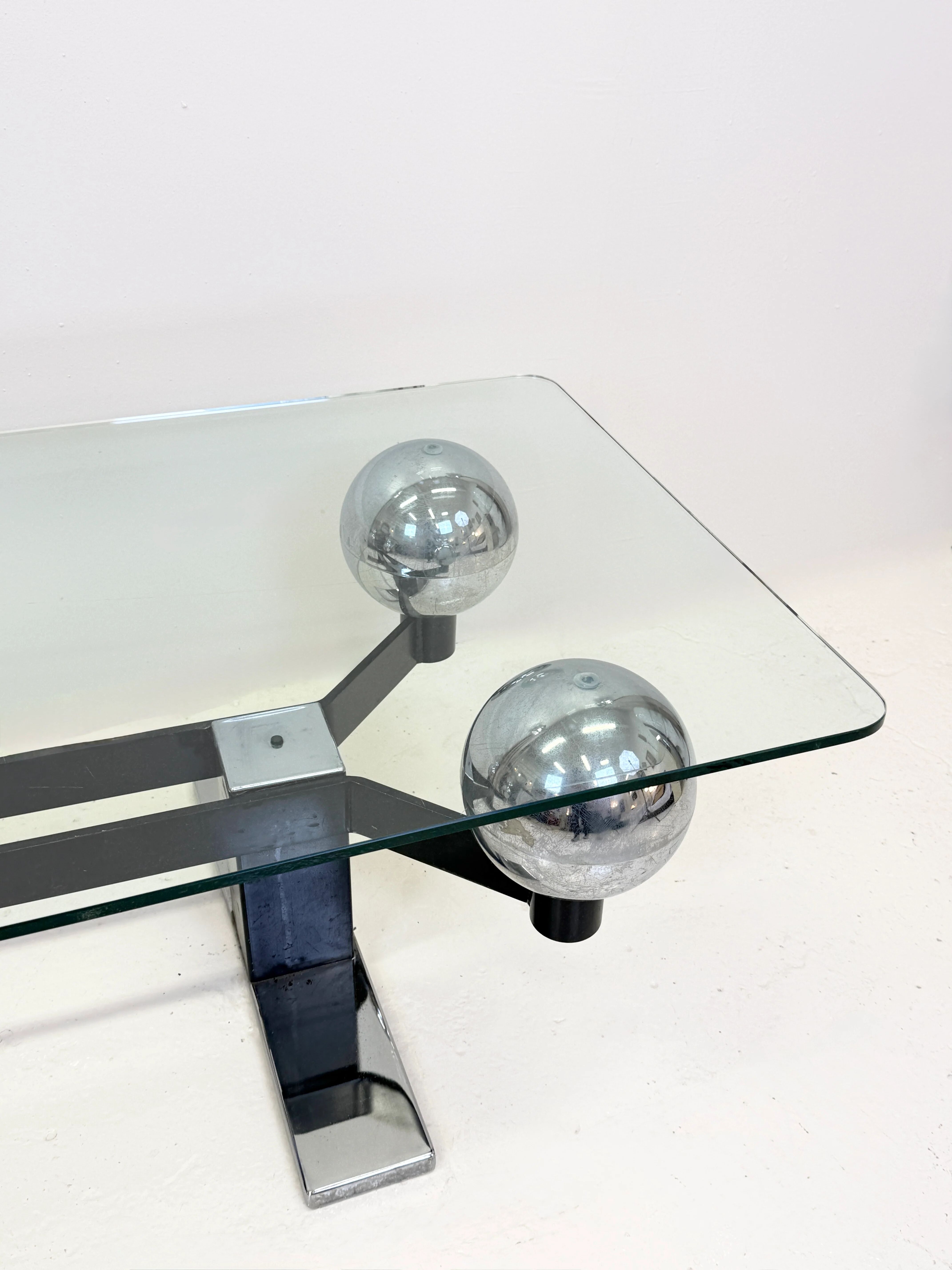 Sputnik coffee table - Space Age, 1970s