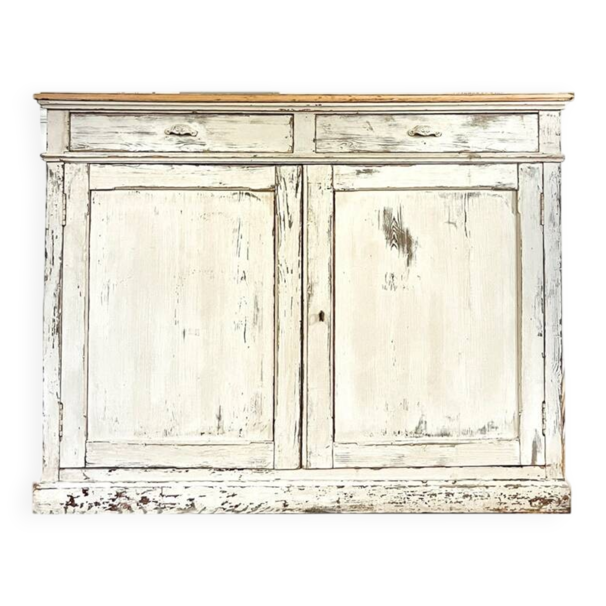 Antique patinated sideboard