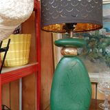 Green and gold lamp françois chatain