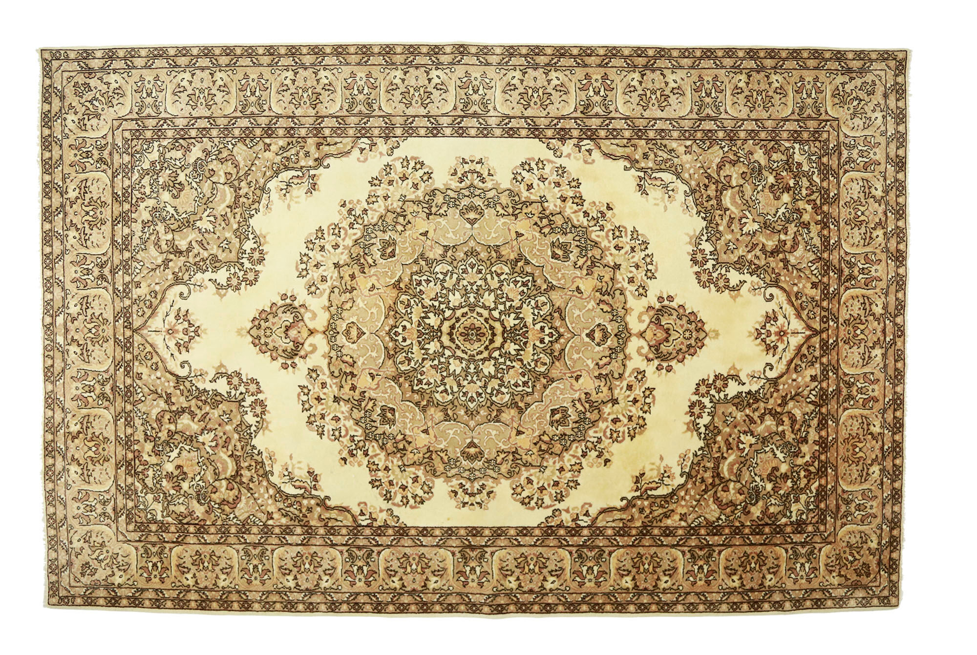 Anatolian handmade vintage rug 317 cm x 208 cm