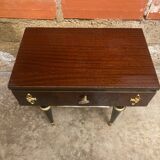 Antique bedside table. Furniture number 252. Wooden table. Wood La.