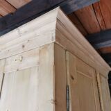 Solid pine wardrobe