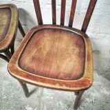 Pair of bistro chairs