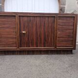 Enfilade Art Deco ébène de macassar