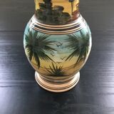 Coconut decorative vase