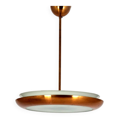 Suspension Bauhaus UFO par Josef Hurka pour Napako, années 1930