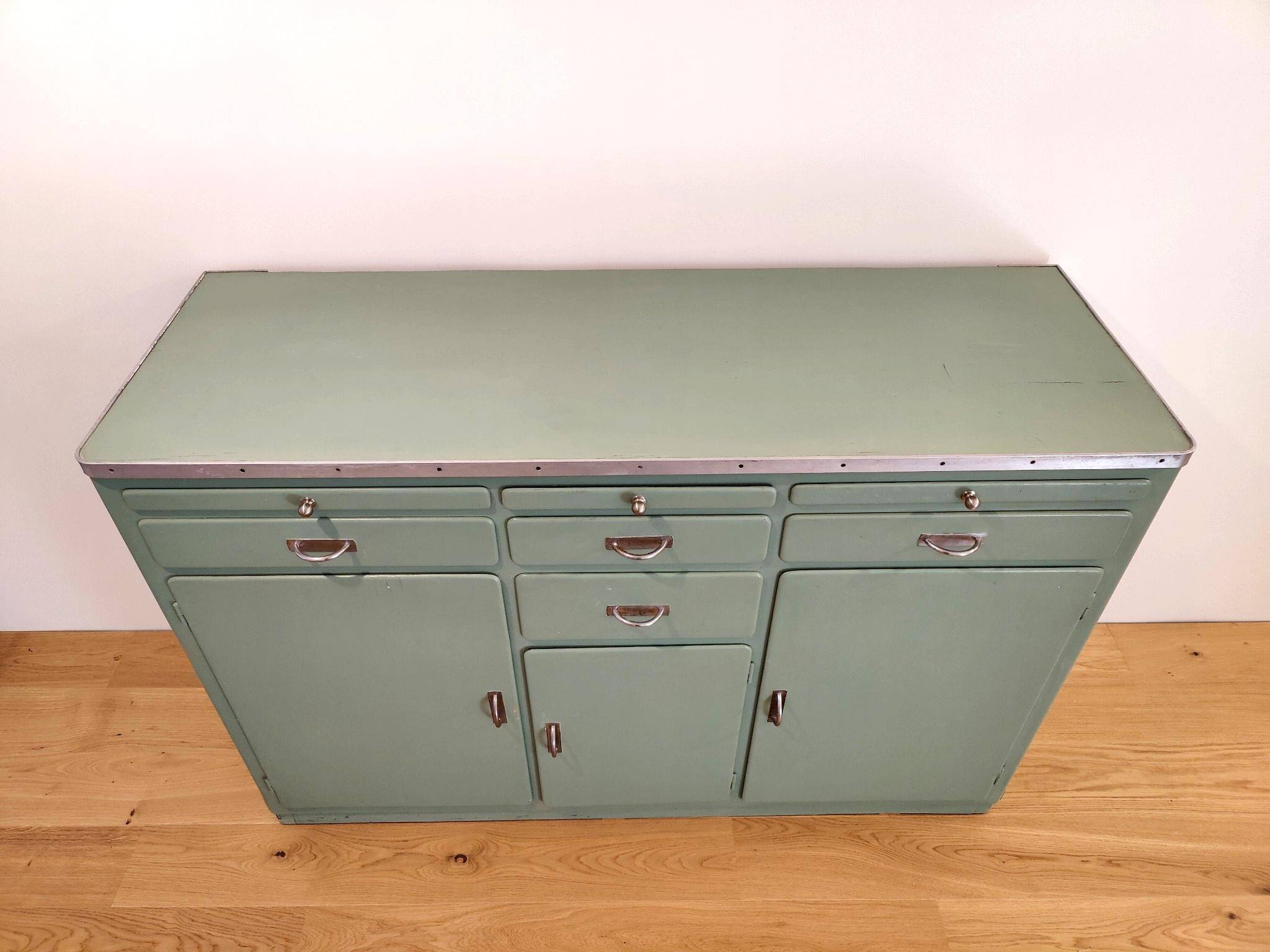 Vintage mado green style sideboard