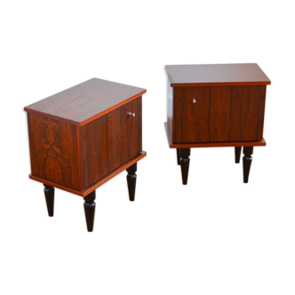 Pair of vintage bedside 1960s
