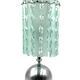 Lampe de table en verre moulé, Italie vers 1970