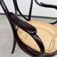 "Angel Back" armchair in bent wood no. 19 by Thonet
