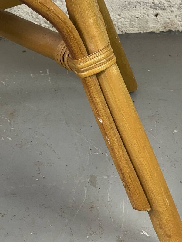 Fauteuil Gondole en rotin