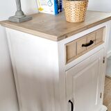 Bahut jam maker solid pine white