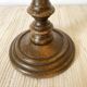 Bougeoir en bois tourné 26 cm