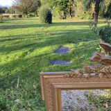 Large gilded mirror from the Louis XIV period