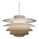 Lampe suspendue danoise modèle Verona, années 1970