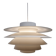 Lampe suspendue danoise modèle Verona, années 1970